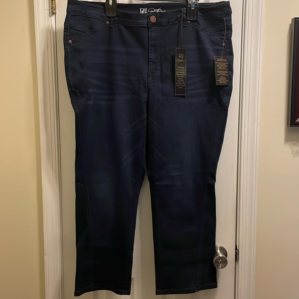 DG2 Dark Wash Stretch Highrise Jeans 20W